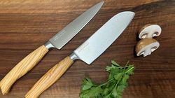 World of Knives - made in Solingen Messer, Wok Santoku